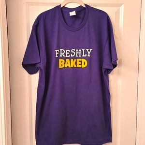 Ben & Jerry's Freshly Baked 4/20 Purple T-Shirt Size Large